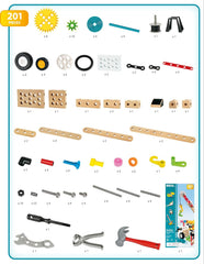 BRIO Builder – 34604 Builder Kindergartenset | Entwicklungsförderndes Rollenspiel- & Konstruktionsspielzeug für Kinder ab 3 Jahren