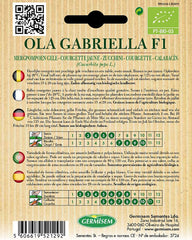 Zucchini OLA GABRIELLA, ECBIO4016