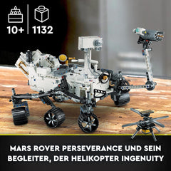 Set de jucării spațiale LEGO 42158 Technic NASA Mars Rover Perserverance cu aplicație Ar, jucărie științifică de construit pentru fete și băieți de la 10 ani în sus Seturi de constructie Besuche den LEGO-Store