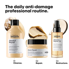 L'OréAl Professionnel Serie Expert Absolut Repair Gold, Quinoa Shampoo + Protein Duș și baie Naty Shop