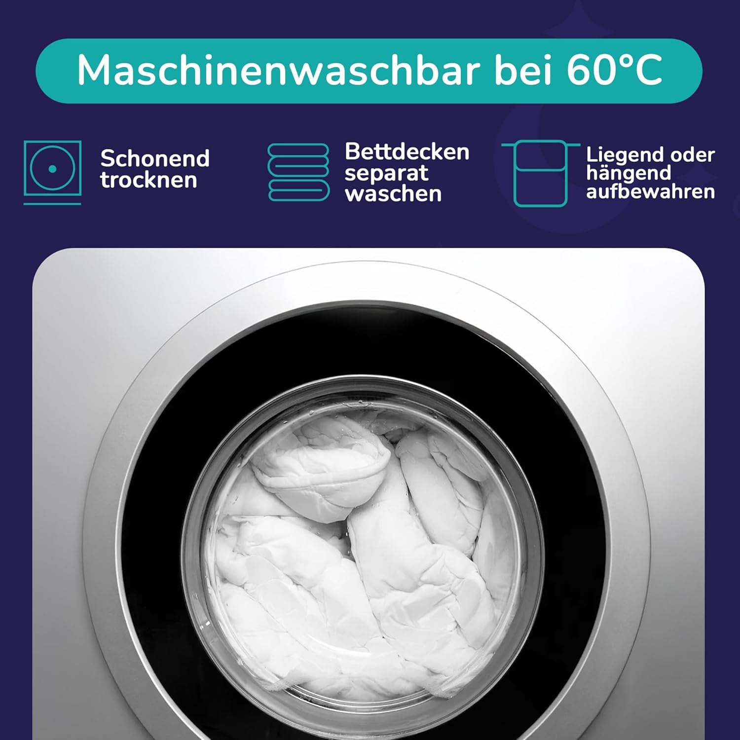 Plapumă premium 200X200Cm 4 anotimpuri, plapumă pentru toate anotimpurile 200X200 - caldă iarna și răcoroasă vara, 2 huse de plapumă combinabile 200X200 Plapumi si pilote Naty Shop