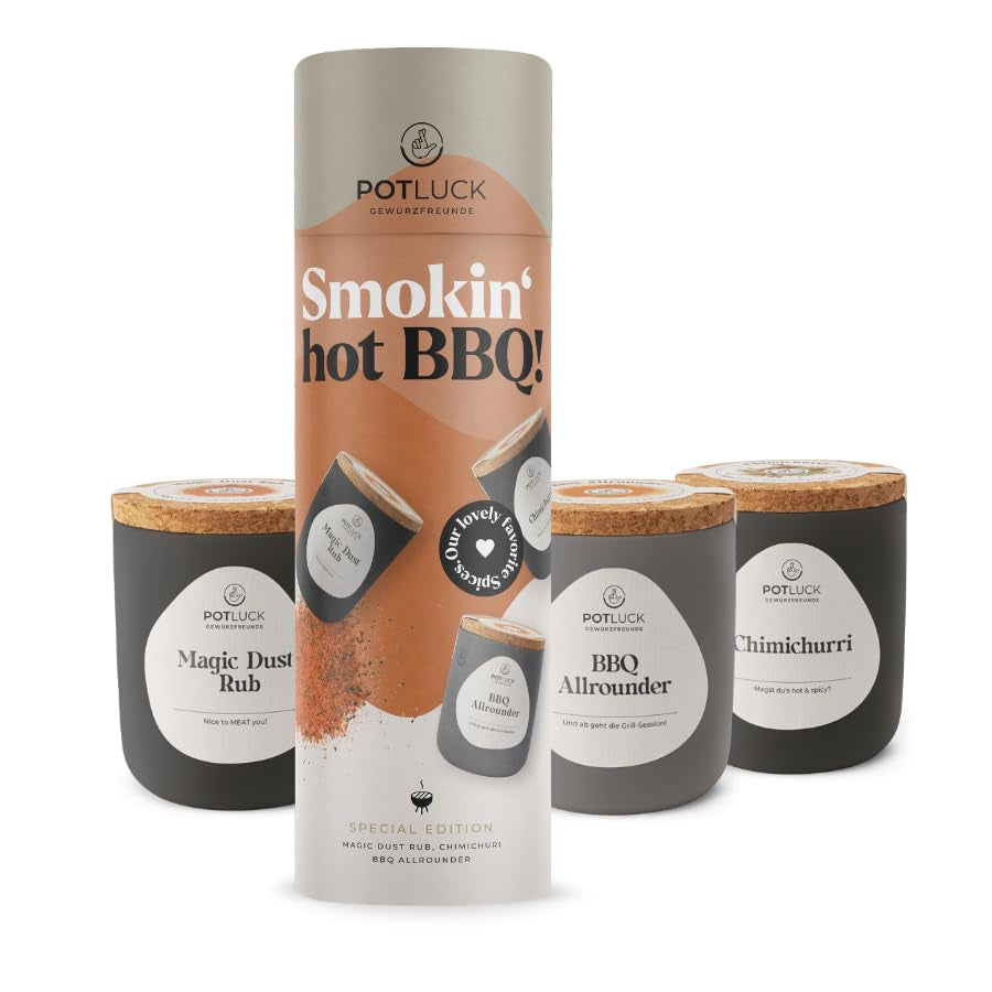 Potluck | Feta Gewürz | Gewürzmischung im Keramiktopf | 50g | Mit natürlichen Inhaltsstoffen