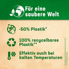 Persil Ultra Concentrate Colour Detergent (2 X 65 de spălări), Detergent lichid foarte concentrat cu tehnologie Deep Clean Plus împotriva celor mai dificile pete Detergenti Rufe Naty Shop