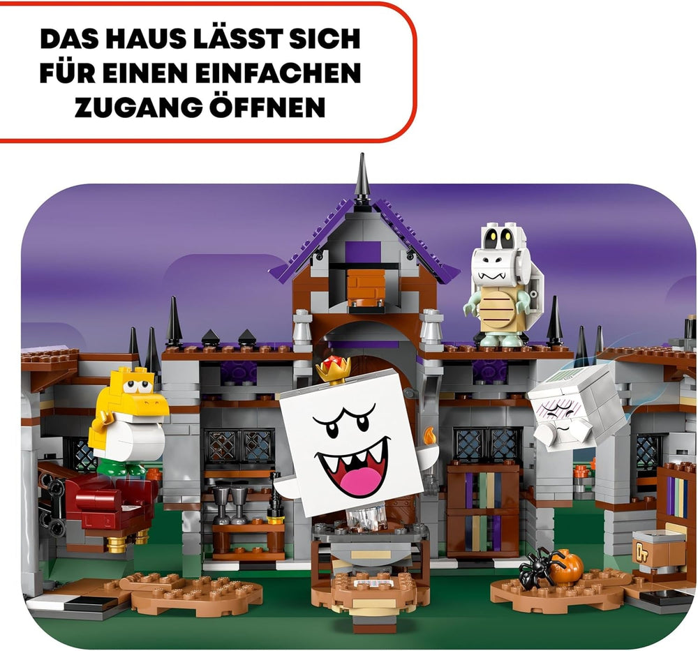Casa bântuită a lui LEGO Super Mario King Buu Huu, casă bântuită pentru copii, set Nintendo de colecționat, cu Baby Yoshi, cadou pentru băieți, fete și gameri cu vârsta de 8+ 71436 Seturi de constructie Besuche den LEGO-Store