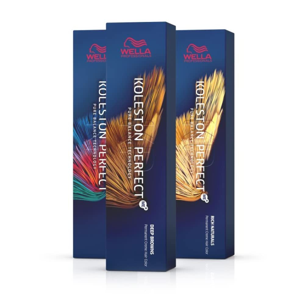 Wella Koleston Perfect Hair Colour Pure Naturals, 60 ml Vopsea pentru par Naty Shop 1 bucată (pachet de 1) Maro închis 6/7