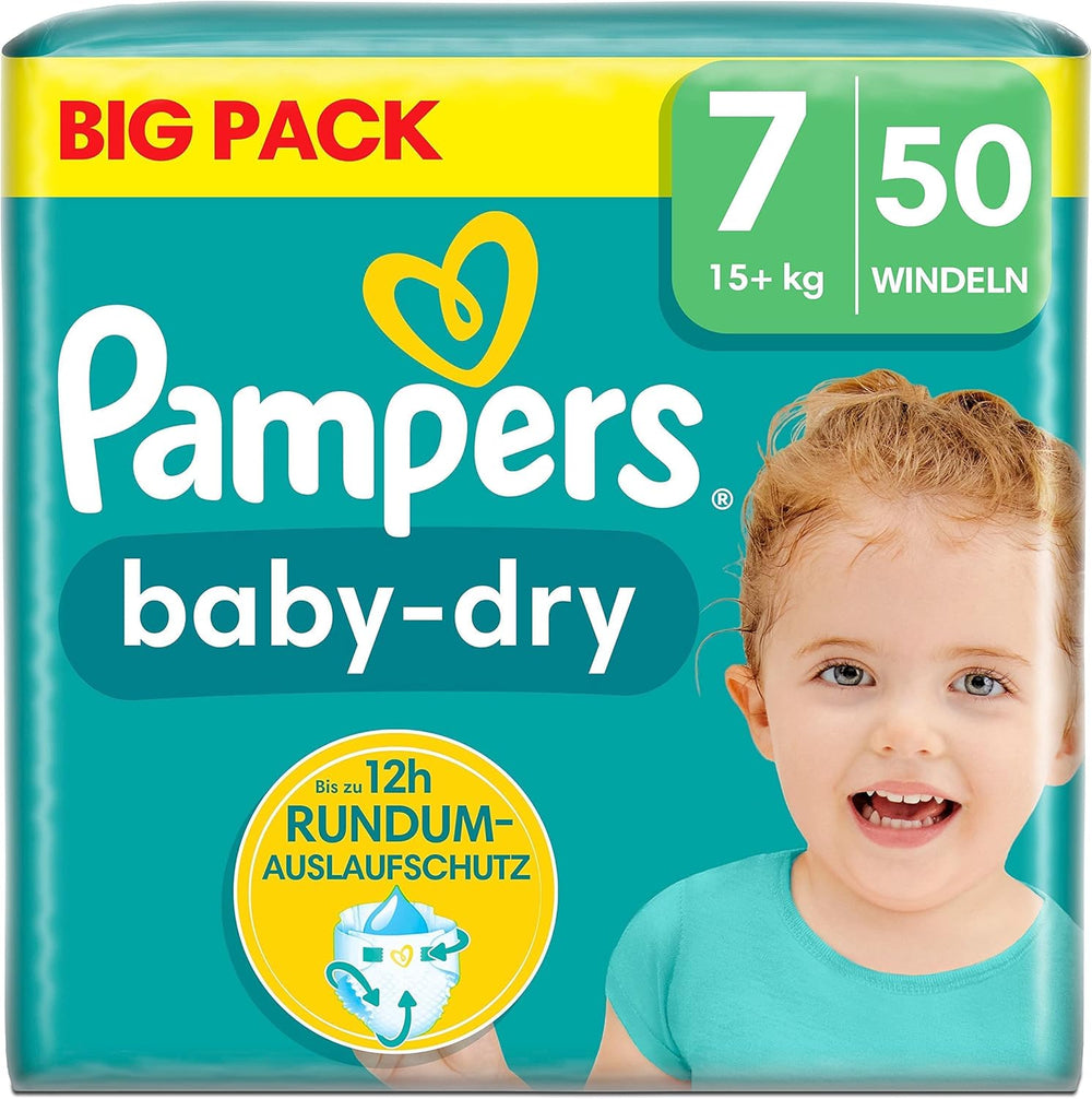 Scutece Pampers 81657566 Baby-Dry Pants, albe