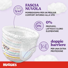 Pantaloni pentru scutece Huggies Ultra Comfort Mărimea 4 (9-14 kg) Pachet de 72 de pantaloni pentru scutece Mama si Copilul Naty Shop