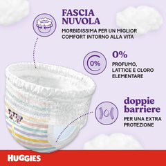 Scutece Huggies Ultra Comfort, mărimea 4 (9-14 kg), pachet de 72 de scutece