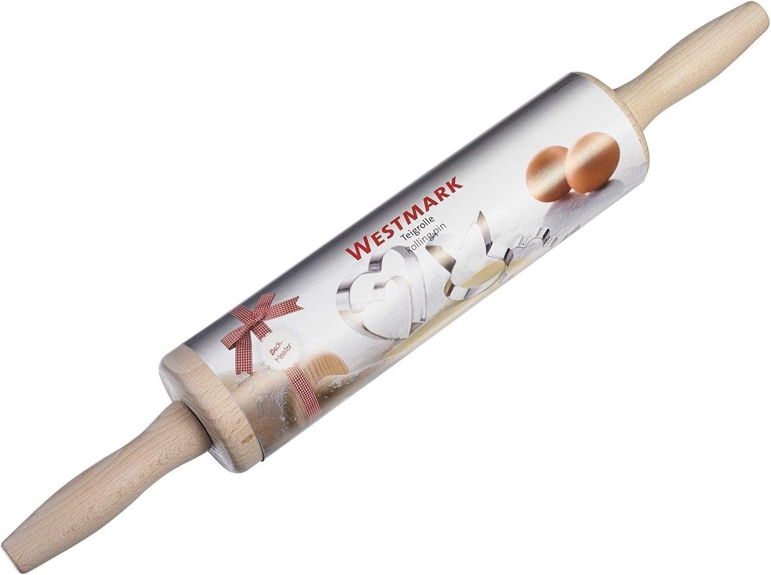 Sucitor/rolă de patiserie Westmark, din lemn de fag, lungime: 46 cm, lemn, Woody, maro deschis, 30012270