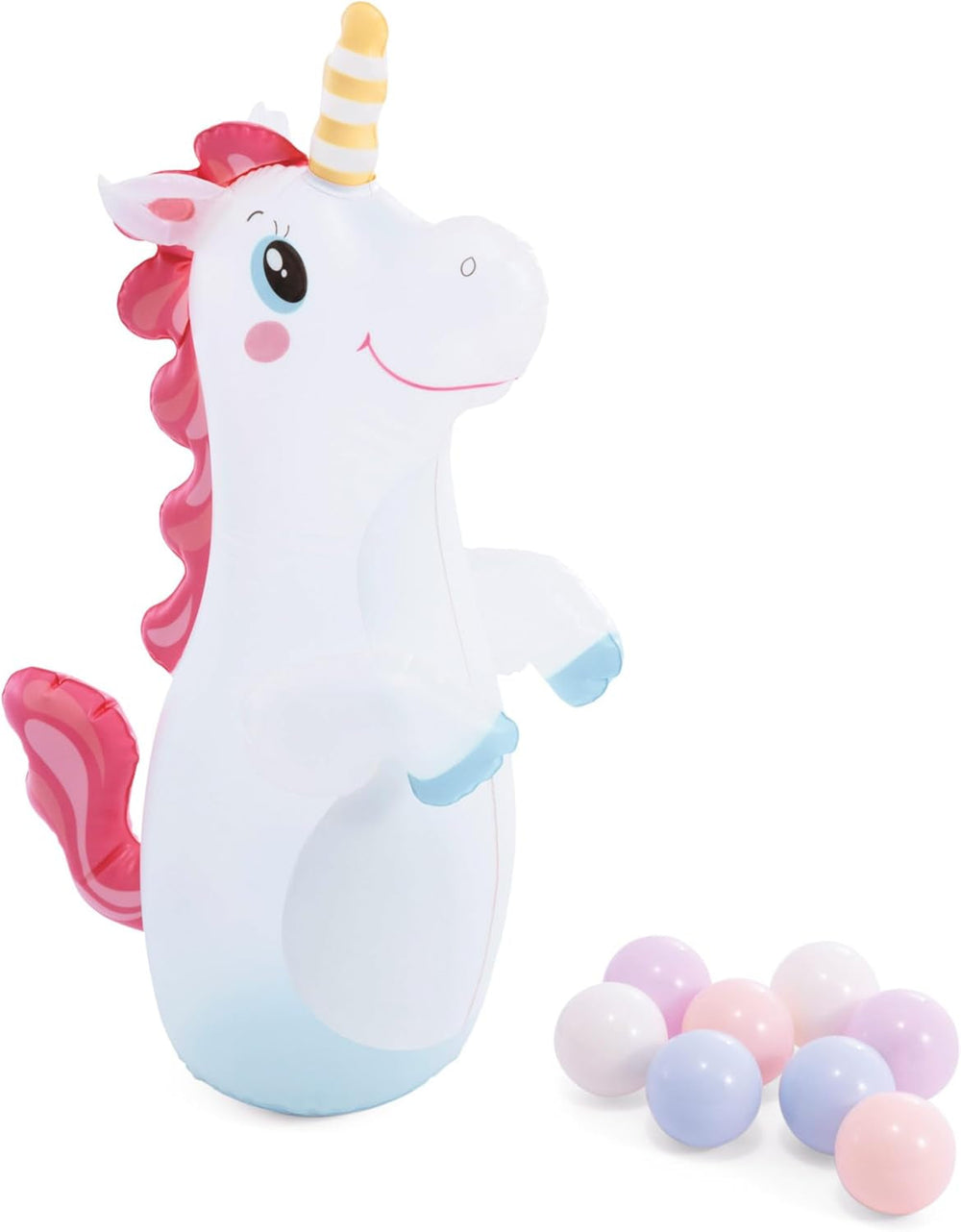 Centru de joacă Intex Unicorn Castle 56148NP (umflat, 196 x 178 x 127 cm)