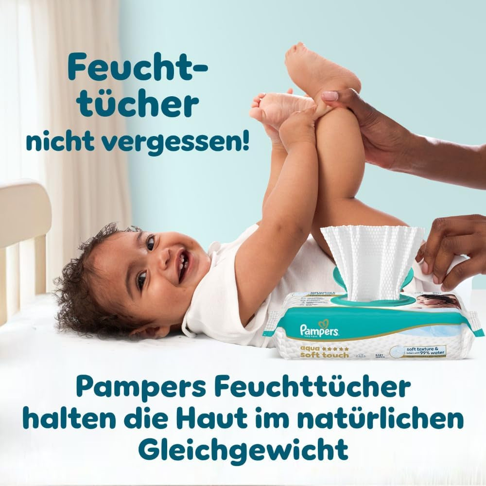 Pampers Premium Protection Pants mărimea 5, 144 scutece, 11 kg - 17 kg, cu ajustare la 360° și manșete moi anti-scurgere pentru confort și protecție optime