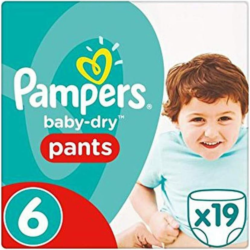 Scutece Pampers 81657566 Baby-Dry Pants, albe