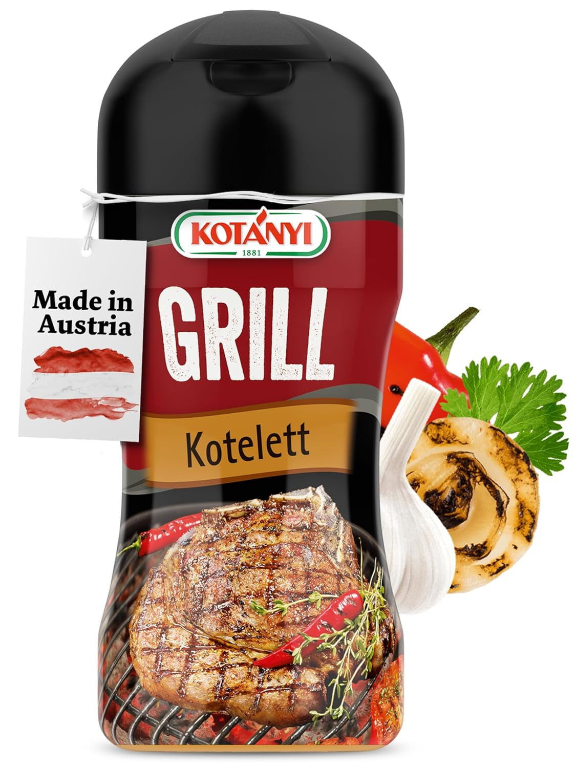 KOTÁNYI Grill Fisch Grillgewürz 80g - Gewürz für Fisch & Meeresfrüchte - Marinade für jede Fischart - Gewürzmischung zum Grillen - [Jetzt für die nächste Grillfeier bestellen!]
