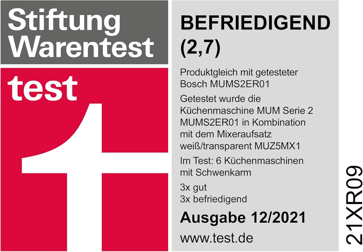 Robot de bucătărie Bosch Seria 2 MUMS2EB01, bol din oțel inoxidabil 3,8 L, 700 W Mama si Copilul Naty Shop