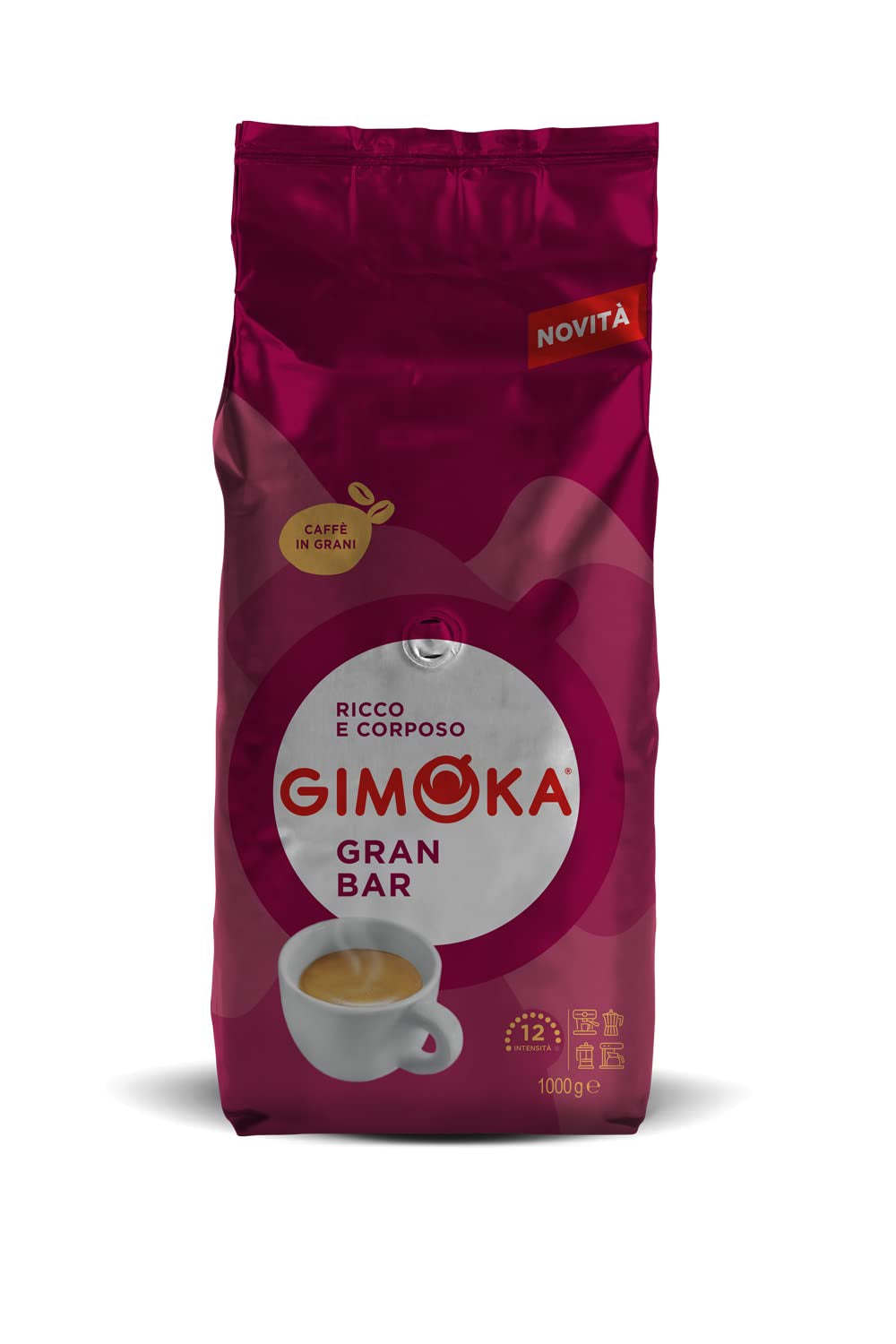 Gimoka - Cafea boabe, 1 Kg Cafea Naty Shop