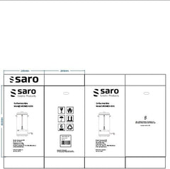 Espressor Saro cu filtru rotund – 6,75 L / 40 de cești – oțel inoxidabil – funcție de preparare și menținere la cald – robinet de siguranță – vizor – 1,5 kW – model SAROMICA 6005