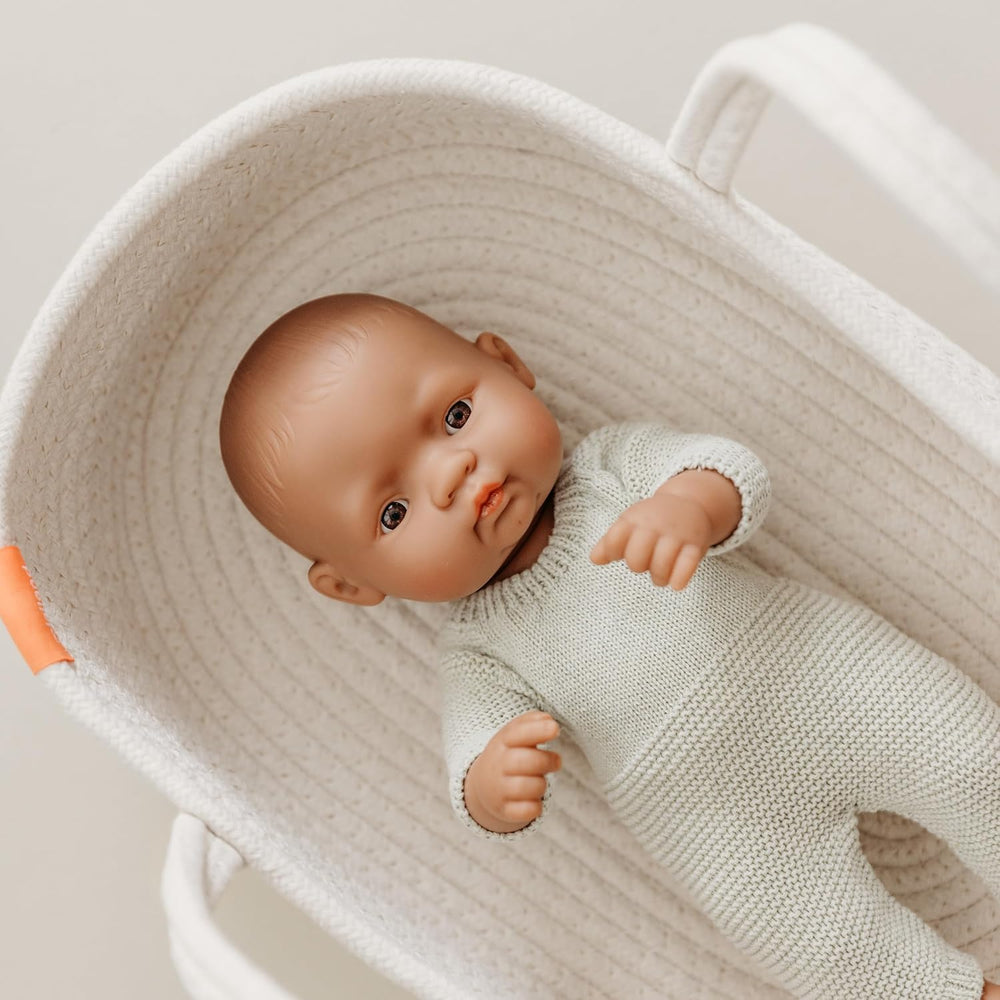Miniland 31037 - Baby südamerikanischer Junge Tüte - ohne Unterwäsche, 32 cm
