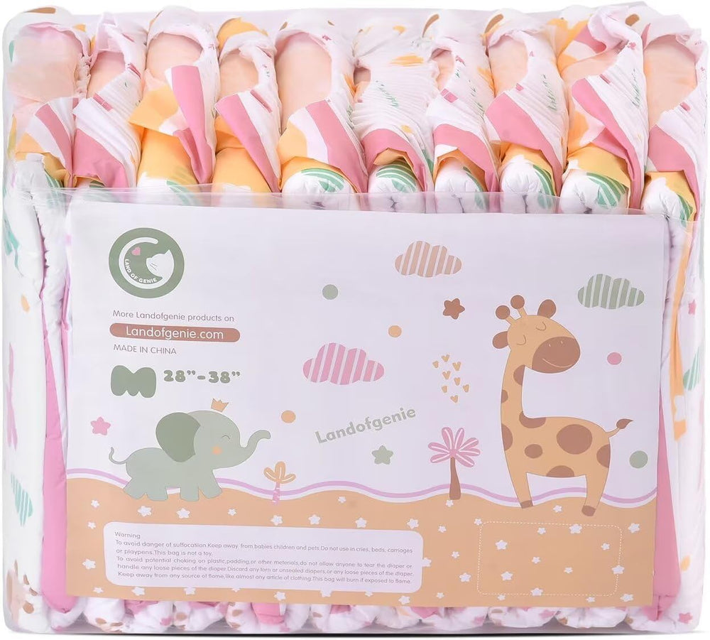 Scutece alunecătoare pentru adulți Landofgenie, pentru noapte, 10 bucăți