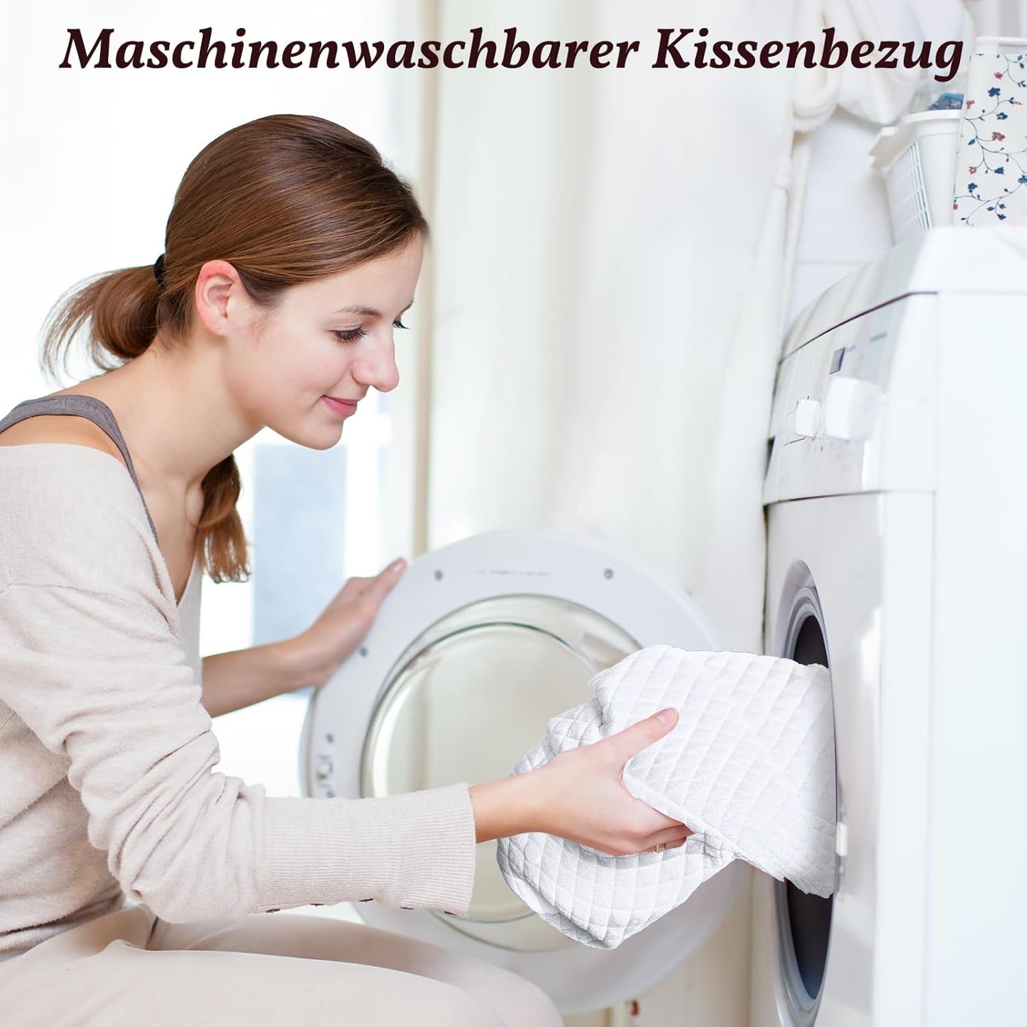 SAHEYER Pernă pentru dormit lateral cu braț, pernă ortopedică ergonomică, pernă din spumă de memorie pentru gât și umăr, pernă pentru gât cu brațe multiangulare pentru multe poziții de dormit (alb) Perne ortopedice cervicale Naty Shop