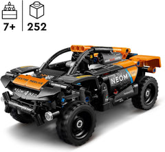 Set mașină de curse LEGO Technic NEOM Mclaren Extreme E, jucărie cu motor pentru copii, mașină cu vânt construibilă, cadou Technic pentru băieți și fete de la 7 ani 42166 Seturi de constructie Besuche den LEGO-Store