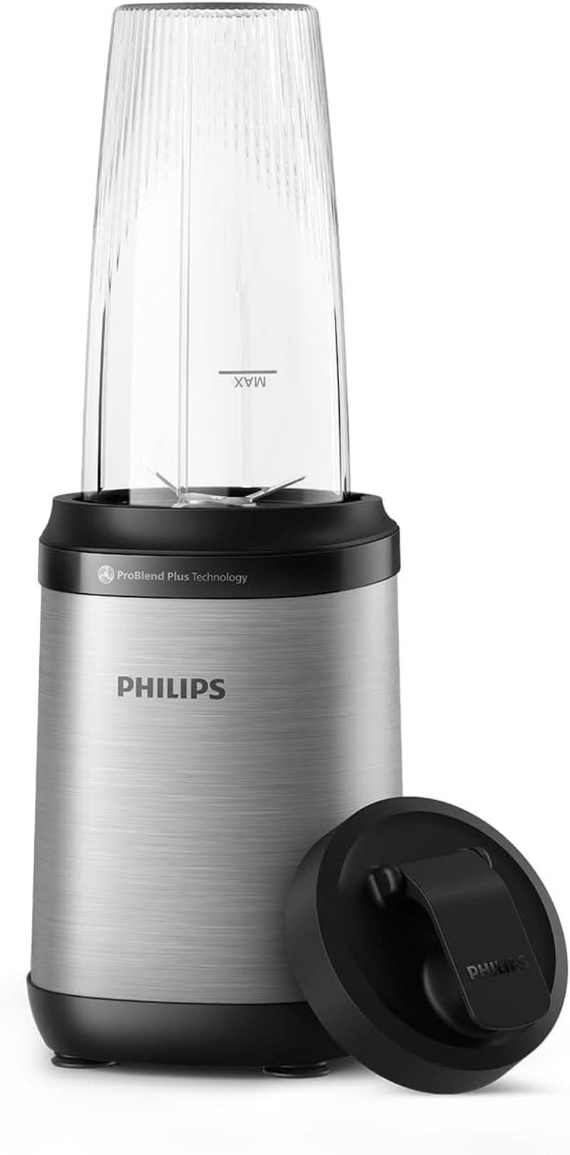 Philips Standmixer Und Smoothie Maker – 600W, 2-Liter-Becher, Homeid-App, 2 Geschwindigkeitsstufen + Impulsfunktion, Problend, Ice-Crush-Funktion (HR2291/41) Bucatarie Naty Shop 800 Watt - Smoothie Maker
