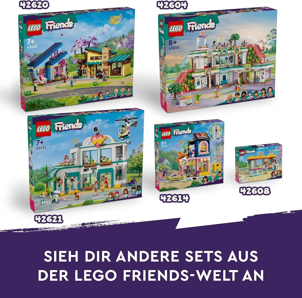 Casă de familie LEGO Friends Olly și Paisley, casă de păpuși cu figurine și accesorii, set cu casă cu două etaje și casă în copac, cadou creativ pentru fete și băieți cu vârsta de peste 7 ani 42620 Seturi de constructie Besuche den LEGO-Store