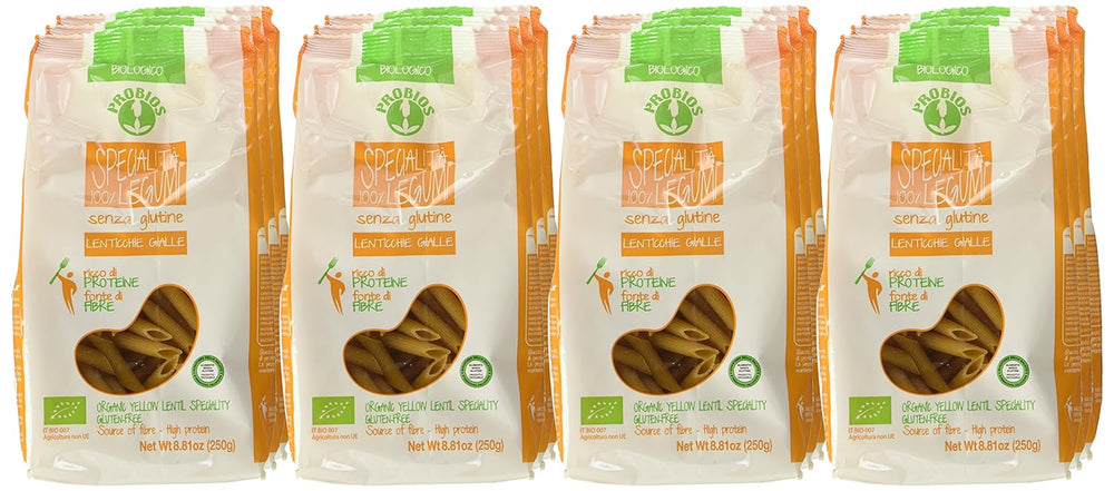 Penne din linte galbenă, pachet de 12 (12 x 250 g)