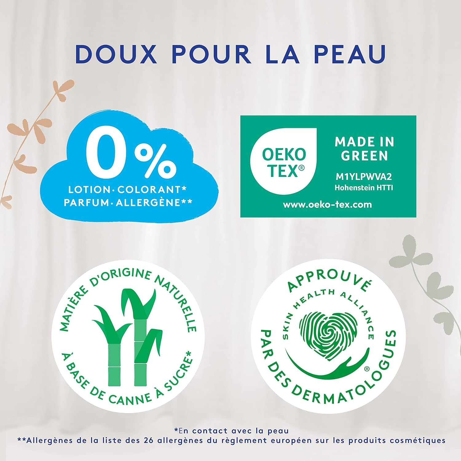 Douceur Naturelle – Scutece mărimea 3 (5-9 kg) Pachet 1 lună – 172 scutece