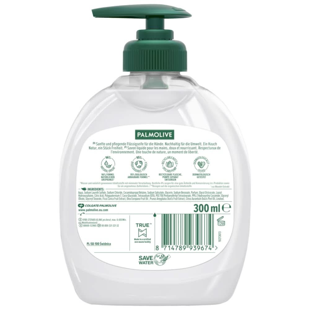 Palmolive Săpun de mâini lichid, set 6 x 300 ml Naty Shop