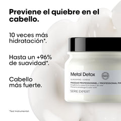 L'Oréal Professionnel Professional Mască de restructurare pentru toate tipurile de păr, ajută la repararea daunelor și restabilește rezistența părului, Absolut Repair Molecular, 150 ml Masca de par Naty Shop