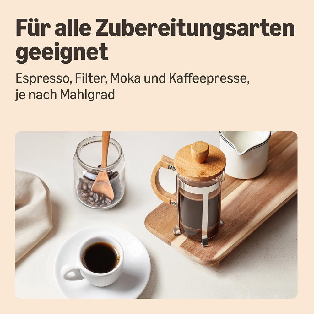 by Amazon Kaffeebohnen, Mittlere Röstung, 100% Arabica, Amaretto, 2kg (2 Packungen mit 1kg)