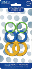 Inele de ghidare pentru sucitor mic, plastic, multicolor, 14 x 9 x 2,05 cm, 8 bucăți