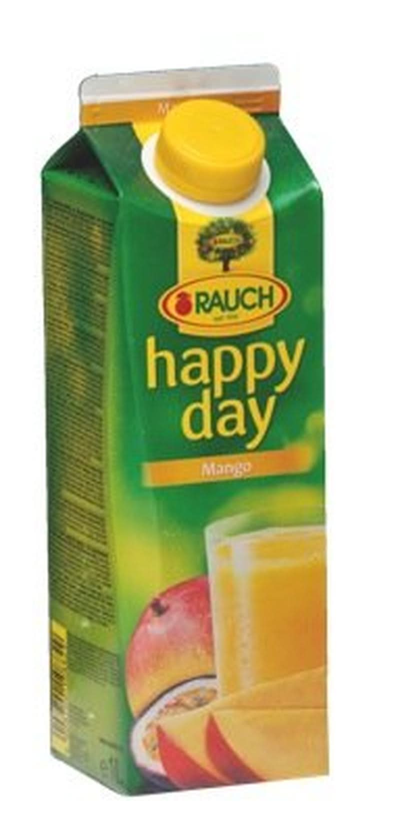 Rauch Happy Day Mango | Băutură rafinată cu fructul pasiunii | O mulțime de vitamina C | 6 x 1 litru, Tetra Prisma Naty Shop 12 x 1 litru Mango