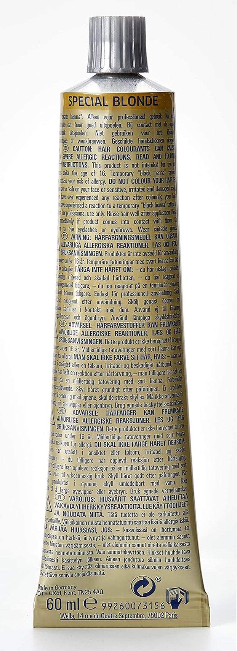 Wella Koleston Perfect Hair Colour Pure Naturals, 60 ml Vopsea pentru par Naty Shop