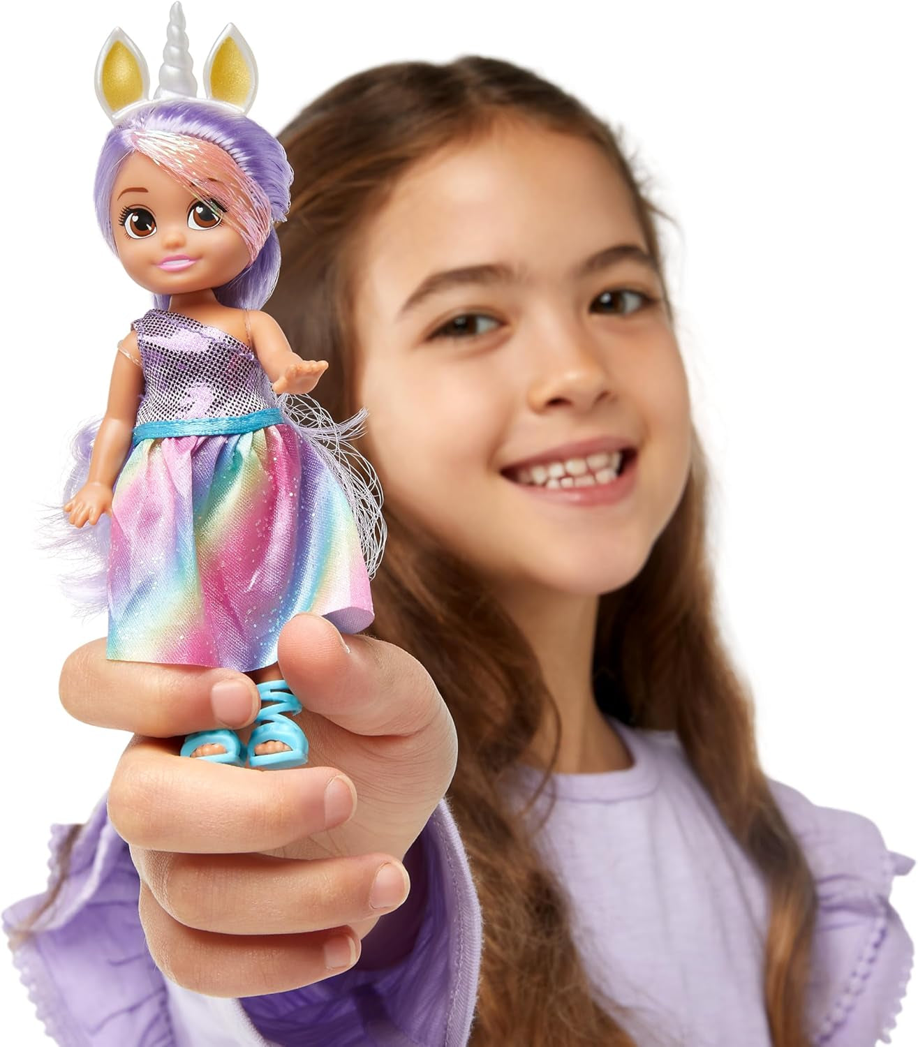 -Păpuși-4,7"-Set de colecție Fantasy Little Friend de 10