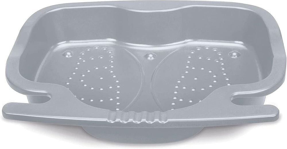 Scară de siguranță 28076, pentru piscine cu înălțimea de 122 cm, gri și Baie pentru picioare - Accesorii pentru piscină - Baie pentru picioare pentru piscină - 56 x 46 x 9 cm