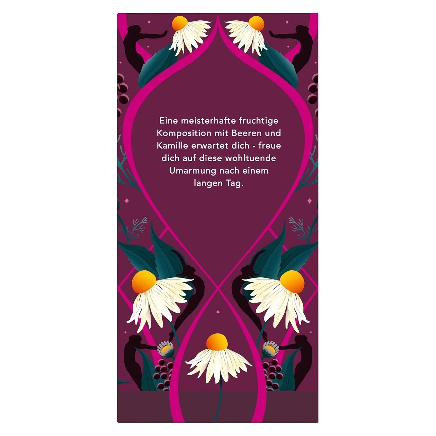 Pukka | Ceai de fructe bio „Night Time Berry” | Mușețel, coacăze negre și mure | Ceai pentru o seară relaxantă | Fără cofeină | Pachet de 1 | 20 pliculețe de ceai