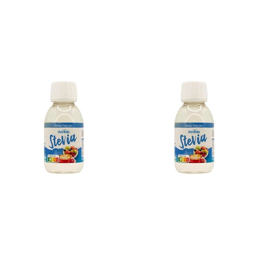 Steviola Stevia Fluid aromă de cireșe fructate, 125 ml Indulcitori Naty Shop 2 x 125 ml Zero