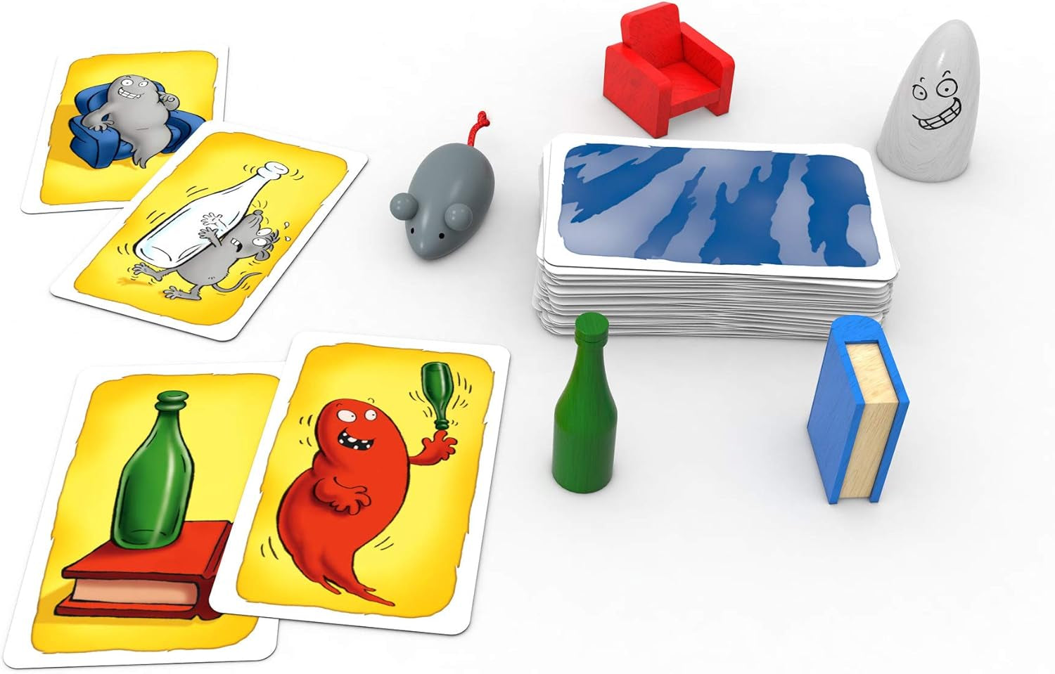 Zoch 601129800 Brainwave - Jocul distractiv de reacții pentru mici și mari; cine prinde rapid piesele potrivite are șanse mari de câștig, de la 8 ani în sus