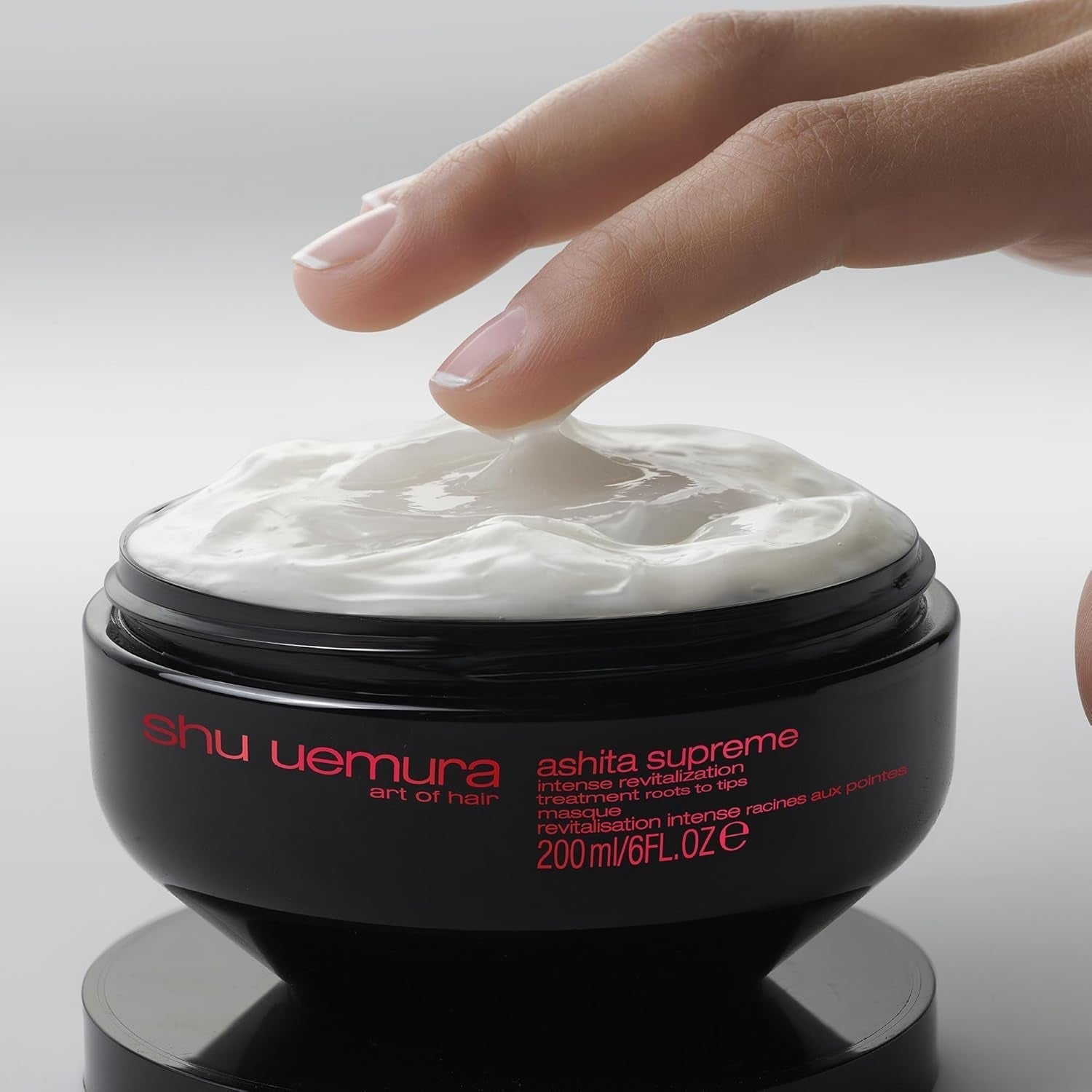 Shu Uemura, Ashita Supreme, Mască de păr revitalizantă intensivă, Pentru toate tipurile de păr, Cu extract de ashitaba, Pentru mai multă strălucire și suplețe, Anti-spliss, 200 ml Masca de par Naty Shop