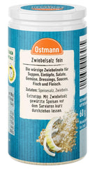 Ostmann Gewürze - Zwiebelsalz | Nachfüllbare & recyclebare Verpackung | 60 g in der Streudose