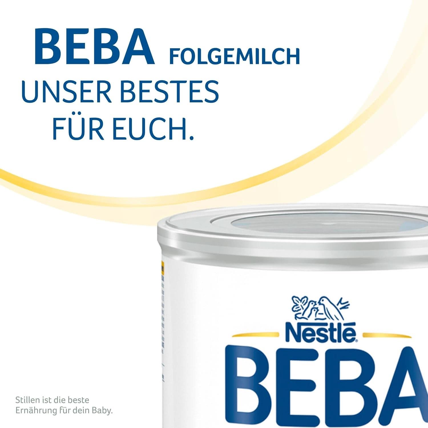 Nestle BEBA 2 Lapte praf de continuare după luna a 6-a, cu complex 5 HMO, numai lactoză, fără ulei de palmier, pachet de 3 (3 X 800G) Mama si Copilul Naty Shop