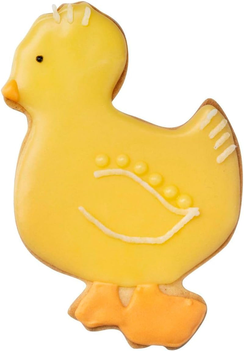 Formă de biscuiți în formă de pui, forme de biscuiți pentru tot timpul anului, forme pentru biscuiți, fursecuri și fondant, cantitate: 1 x