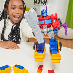 Transformers Mixmashers Optimus Prime Personalizabil Deluxe Action Figure & Accesorii Action figures Naty Shop