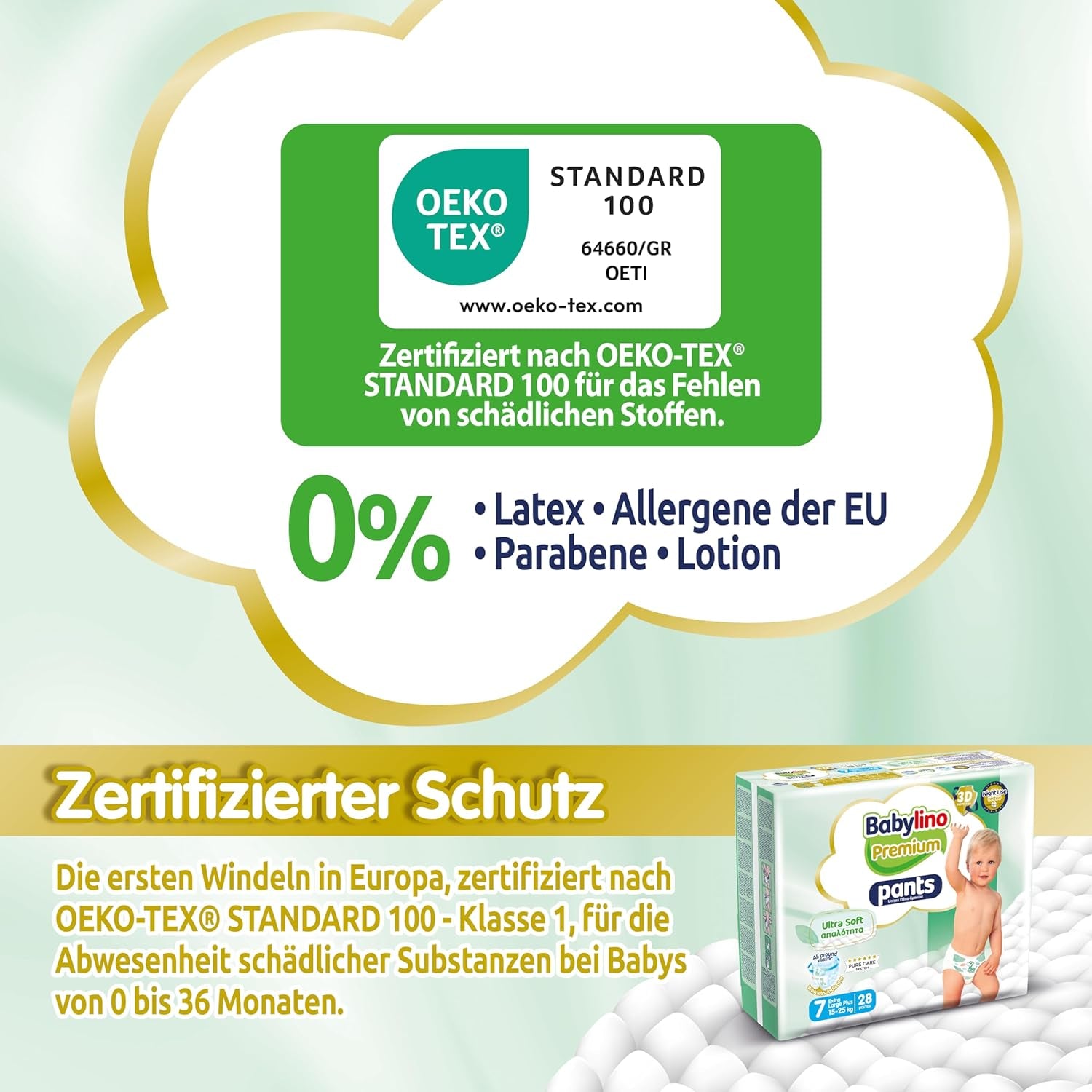 Pantaloni Premium, mărimea 7, cu filtru ultra-moale, XL Plus (15-25 kg), 28 bucăți