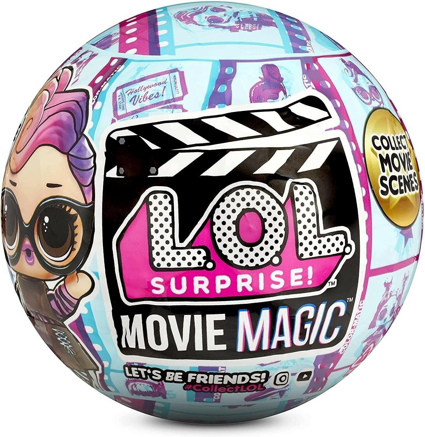L.O.L. Surprise! 118367EUC LOL Surprise Movie Doll Asst in PDQ