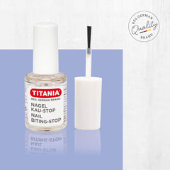TITANIA Oja anti-roșare (10ml) • Oja împotriva roderii unghiilor • Prevenirea roderii unghiilor • Protecție împotriva roderii unghiilor de la mâini • Prevenirea roderii unghiilor de la mâini