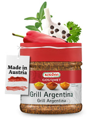 Kotanyi Gourmet Grill-Argentina Gewürzzubereitung, mit Paprika, Pfeffer, Koriander und mehr, fruchtig-pikant, 400ccm, 285 g