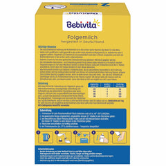 2 Folgemilch (4 x 500g), nach dem 6. Monat, mit Vitamin C und D, Omega-3 (DHA), altersgerecht sättigend