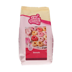 Funcakes Mix Für Donuts, Backen Sie Ganz Einfach Ihre Eigenen Donuts Zu Hause in Der Friteuse Oder Im Ofen, Halal. 500 G. Naty Shop Default Title